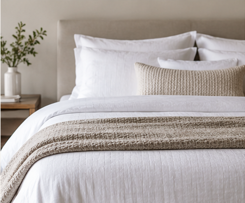 Hospitality design inspiration for Bed & Bath Linens