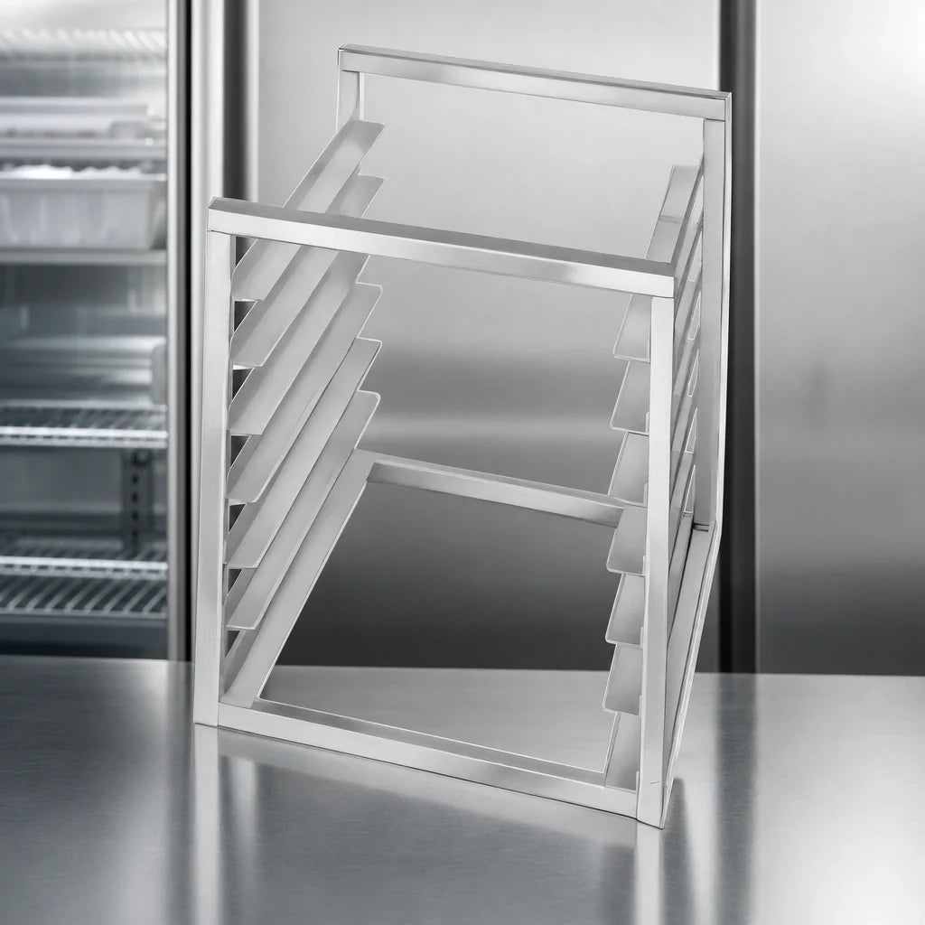 Channel RIR-7 Aluminum End-Load Bun Pan Rack for Reach-In Refrigerators, 7-Pan, 18 x 26-Inch, 3-Inch Spacing