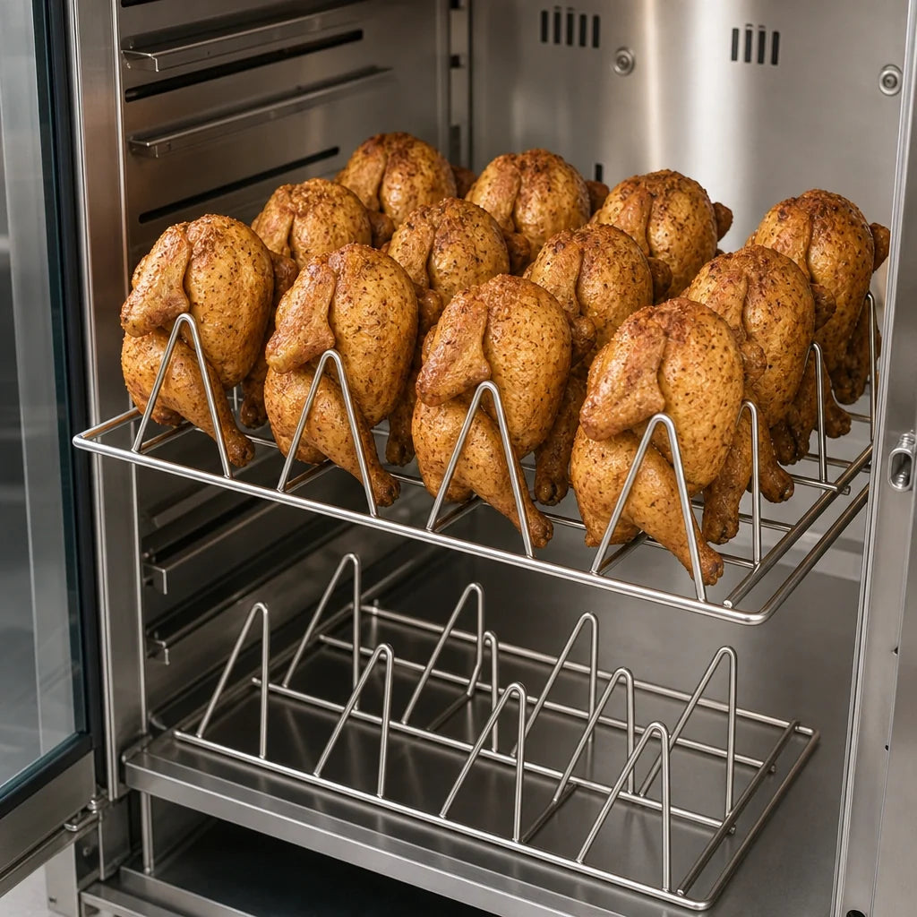 Alto-Shaam SH-22634@2020 Stainless Steel Chicken Rack, 10-Chicken Capacity, for 20-20 Oven