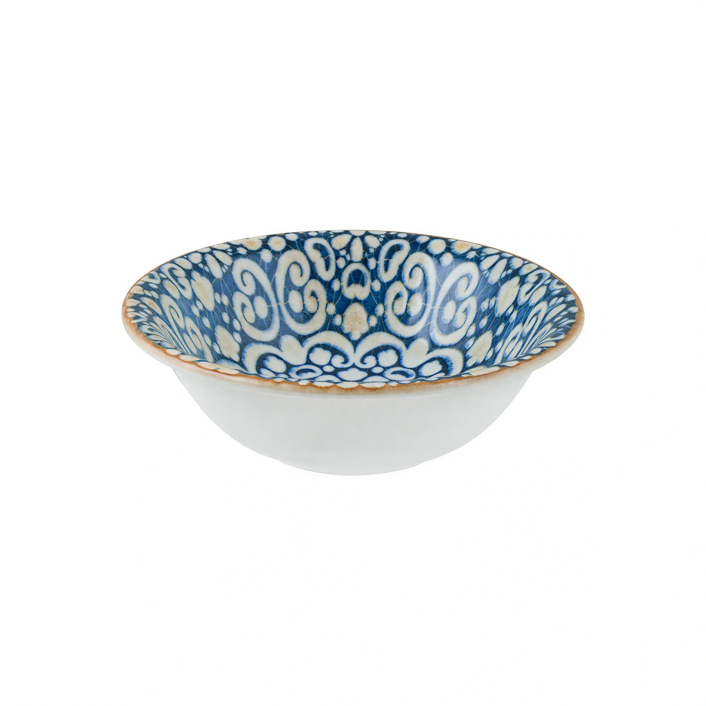 Global Tableware Collective Bonna, Gourmet BNALHGRM16KS Round Porcelain Pasta Bowl, 13.5 oz, 6.25" 1 Dozen