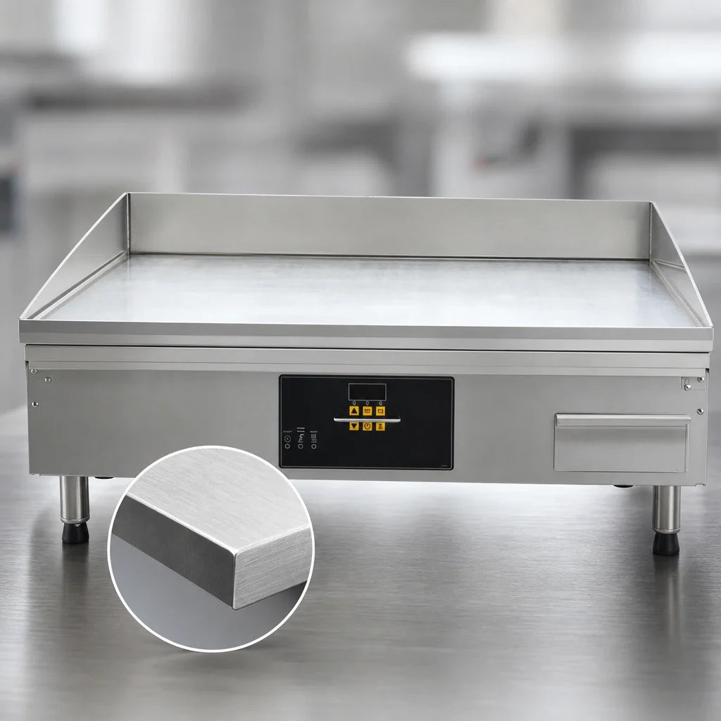AccuTemp AccuSteam Griddle EGF4803B3650-T1 Countertop Electric Steam-Heated Griddle, 36 x 24-Inch, Digital Controls, 480V 3-Phase