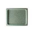 Global Tableware Collective G. Benedikt GBGAR90111 GN 1/2 Rectangular Porcelain Tray Dish, Rainforest, 10.25" x 12.75" x 1.25"