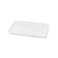 Steelite Delfin, Supermarket DFTRC128LT020 Rectangular Melamine Display Tray, Linen White, 12 x 8 x 1 in