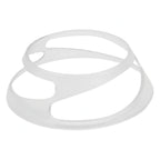 Global Tableware Collective Dalebrook, Twist DBTC3605 Round Clear Polycarbonate Twisted Display Riser, 2" High