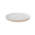 Global Tableware Collective Dalebrook, Talon DBTCM50016 Round Melamine Plate, 9-7/8", Beige