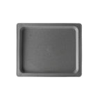 Global Tableware Collective G. Benedikt GBGAH90111 GN 1/2 Porcelain Rectangular Tray Dish, Gray, 10.25 x 12.75 x 1.25 in