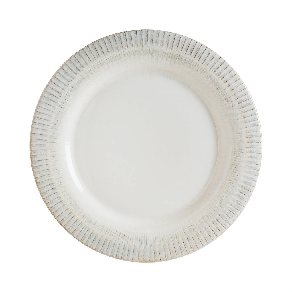 Global Tableware Collective Bonna, Albus BNSGALABS24DZ Round Porcelain Flat Plate, 9-5/8" 1 Dozen
