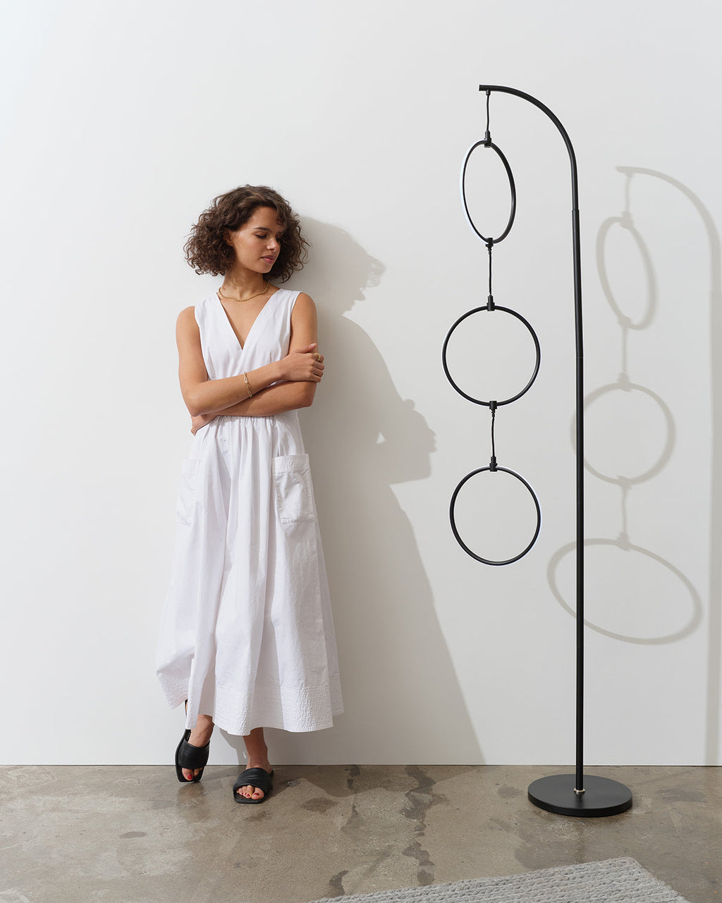 3 Ring RGB Floor Lamp