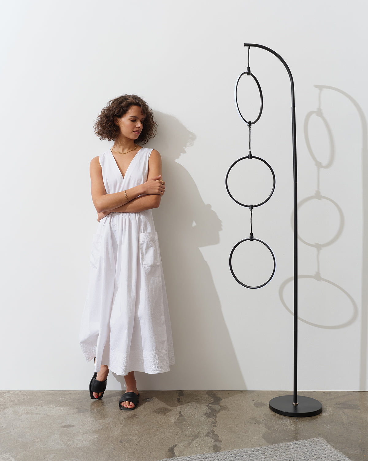 3 Ring RGB Floor Lamp