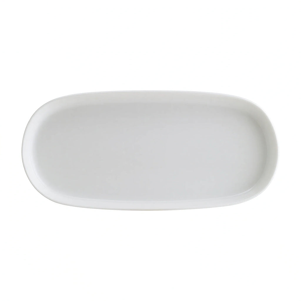 Global Tableware Collective Bonna, Hygge BNHYG18OV Oval Porcelain Asian Soup Bowl, 17 oz, 7.125" 1 Dozen