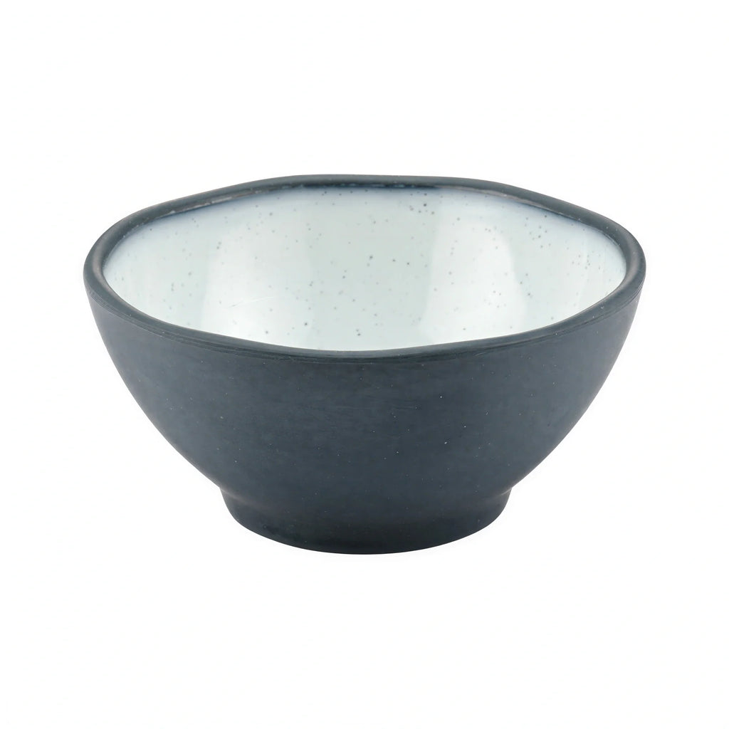 Global Tableware Collective Dalebrook, Marl DBTBL4606 Round Melamine Bowl, 27 oz, 6-3/4" x 3-1/8", Steel Blue