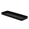 Global Tableware Collective Dalebrook, Kata DBTB4238 Rectangular Melamine Salad Bar Crock, 1.75 qt, Black, 7-3/8" x 6-7/8" x 1-5/8"