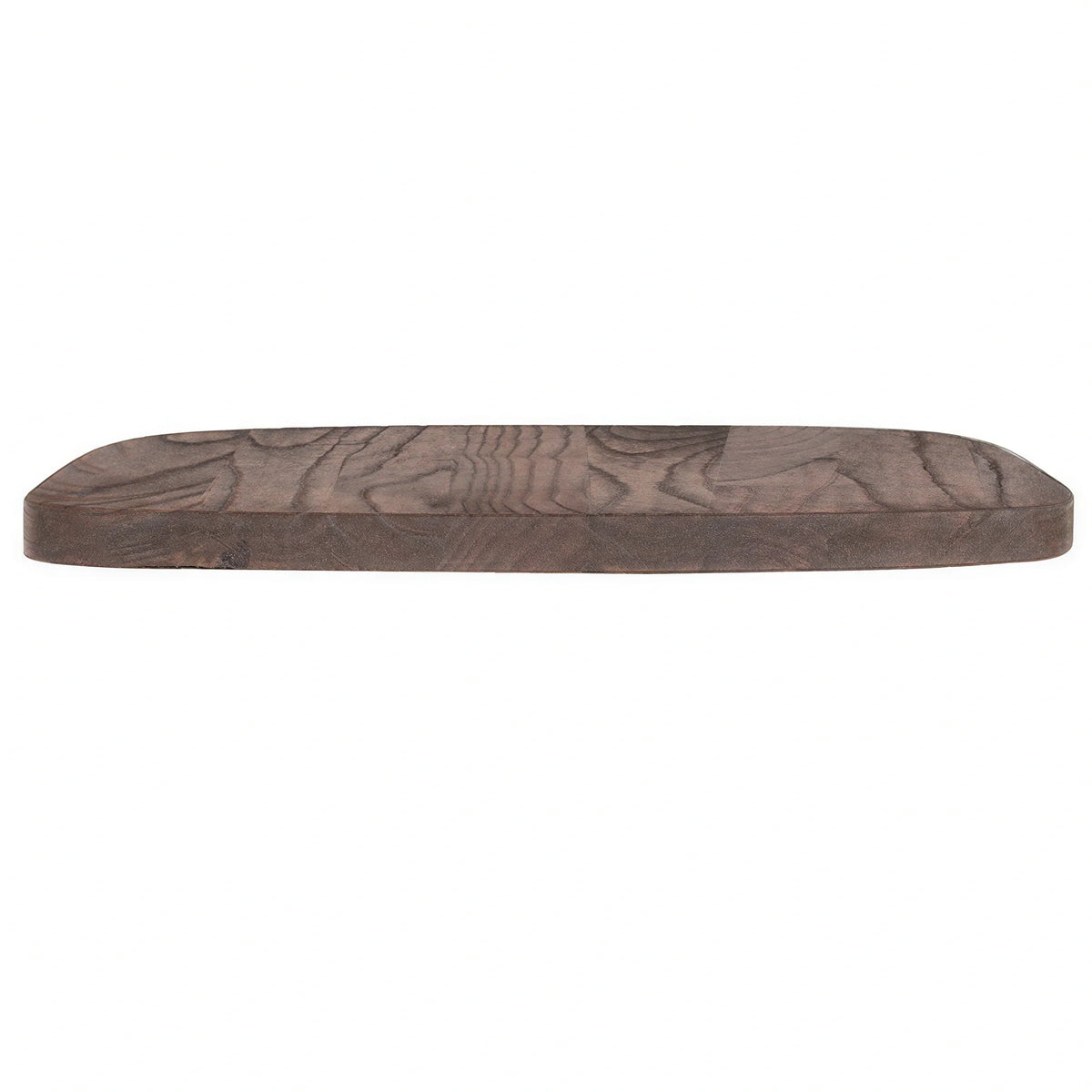 Flash Furniture CH-31230M1D-GG Elm Wood Replacement Seat with Brackets, Rustic Walnut Finish for CH-31230 Metal Chairs