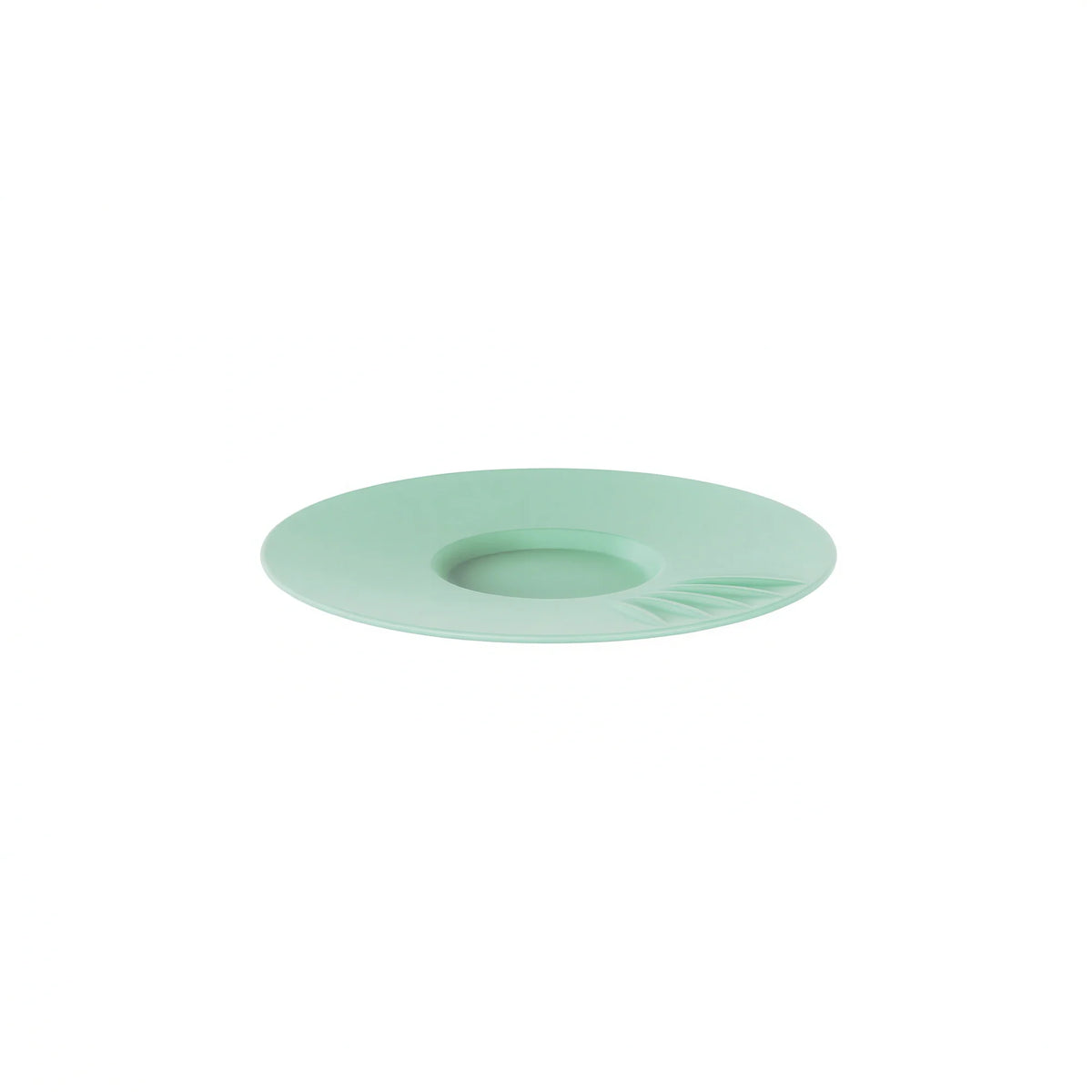 Global Tableware Collective Dalebrook, Talon DBTMG5014 Round Melamine Saucer, 5-7/8", Mint