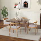 Elegant Dining Chairs With Ergonomic Backrest & Comfort Cushions (Set of 2)