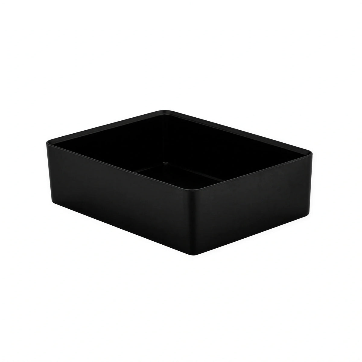 Global Tableware Collective Dalebrook, Kata DBTB4216 Rectangular Melamine Salad Bar Crock, 7 qt, Black, 13-5/8" x 10-1/4" x 3-7/8"