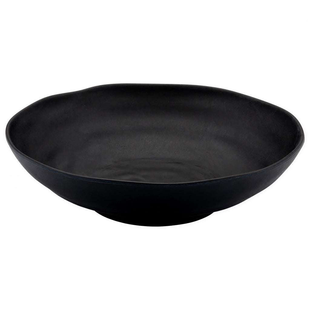 Global Tableware Collective Dalebrook, Pigment DBTB4706 Melamine Dish, 3.5 qt, Black, 12-1/4 x 12-1/4 x 3-1/4