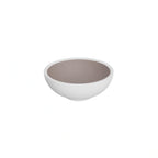 Global Tableware Collective Dalebrook, Trafalgar DBTW4727TP Round Melamine Bowl, 28.75 oz, 7-1/2", White & Taupe