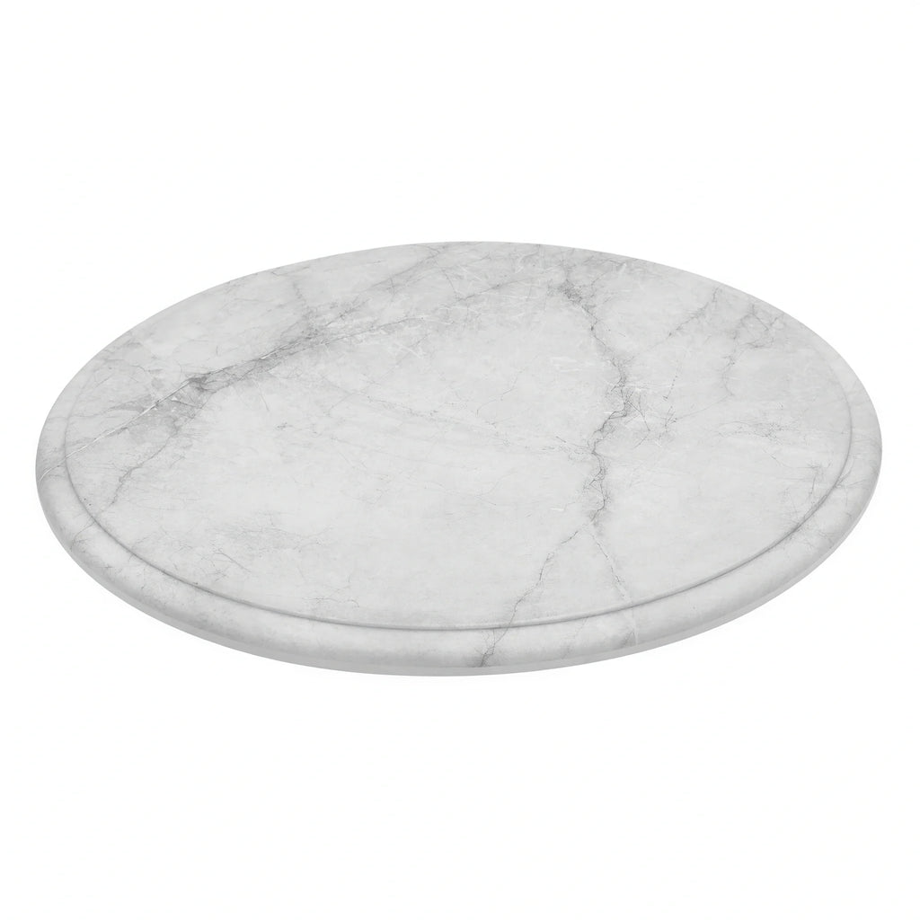 Global Tableware Collective Dalebrook, Marble DBTMA3028 Round Melamine Marble Platter, 11-1/4" x 5-1/2" 1 Dozen