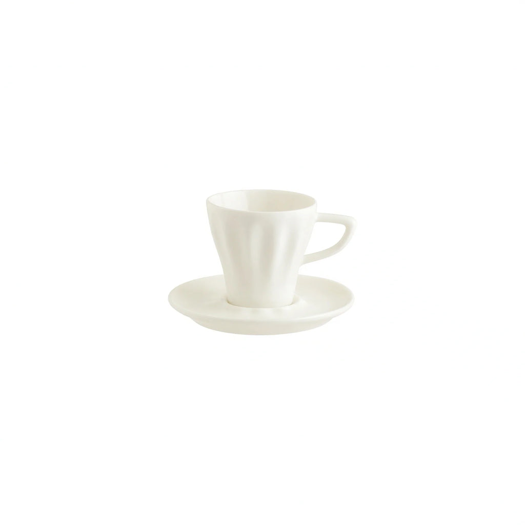 Global Tableware Collective Bonna, Raw BNRAW01ESPF Porcelain Espresso Cup, 2.25 oz, 2.5 x 2.375 in