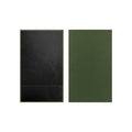 Risch 1000H-LINEN Single-Panel Linen Check Presenter, Black, Hardback, 5.25" x 9" Case of 25