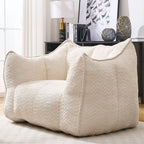 Chenille Arm Chair with Highly Resilient Foam - Multiple Colors