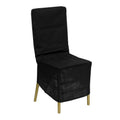 Flash Furniture LE-COVER-GG Chiavari Chair Storage Cover, Black Fabric, Fits Chairs up to 16"W x 18-1/4"D x 35"H