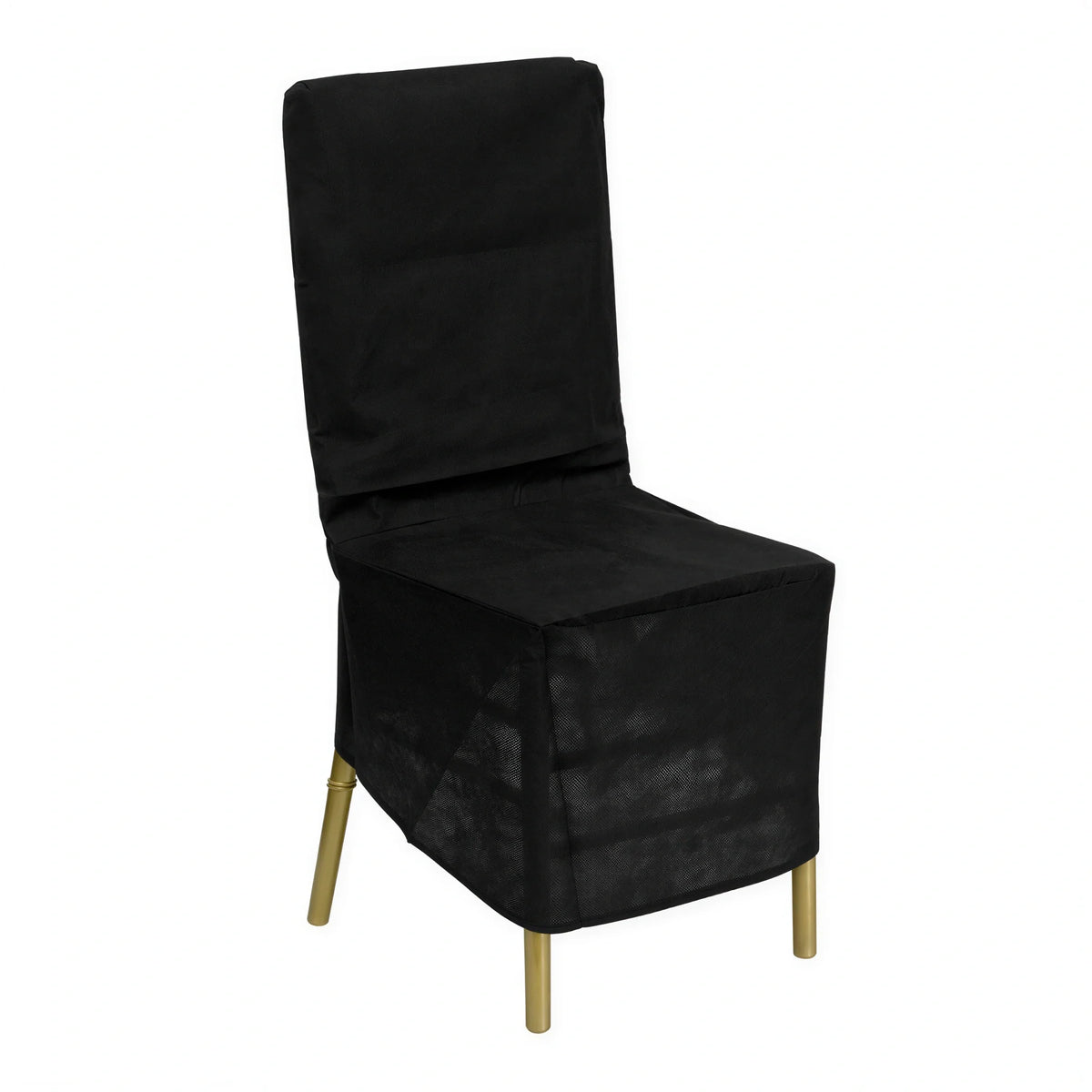 Flash Furniture LE-COVER-GG Chiavari Chair Storage Cover, Black Fabric, Fits Chairs up to 16"W x 18-1/4"D x 35"H