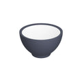 Global Tableware Collective Dalebrook, Trafalgar DBTW4738GRP Round Melamine Pot, 11 oz, White & Grape, 4-3/4" x 2-7/8"