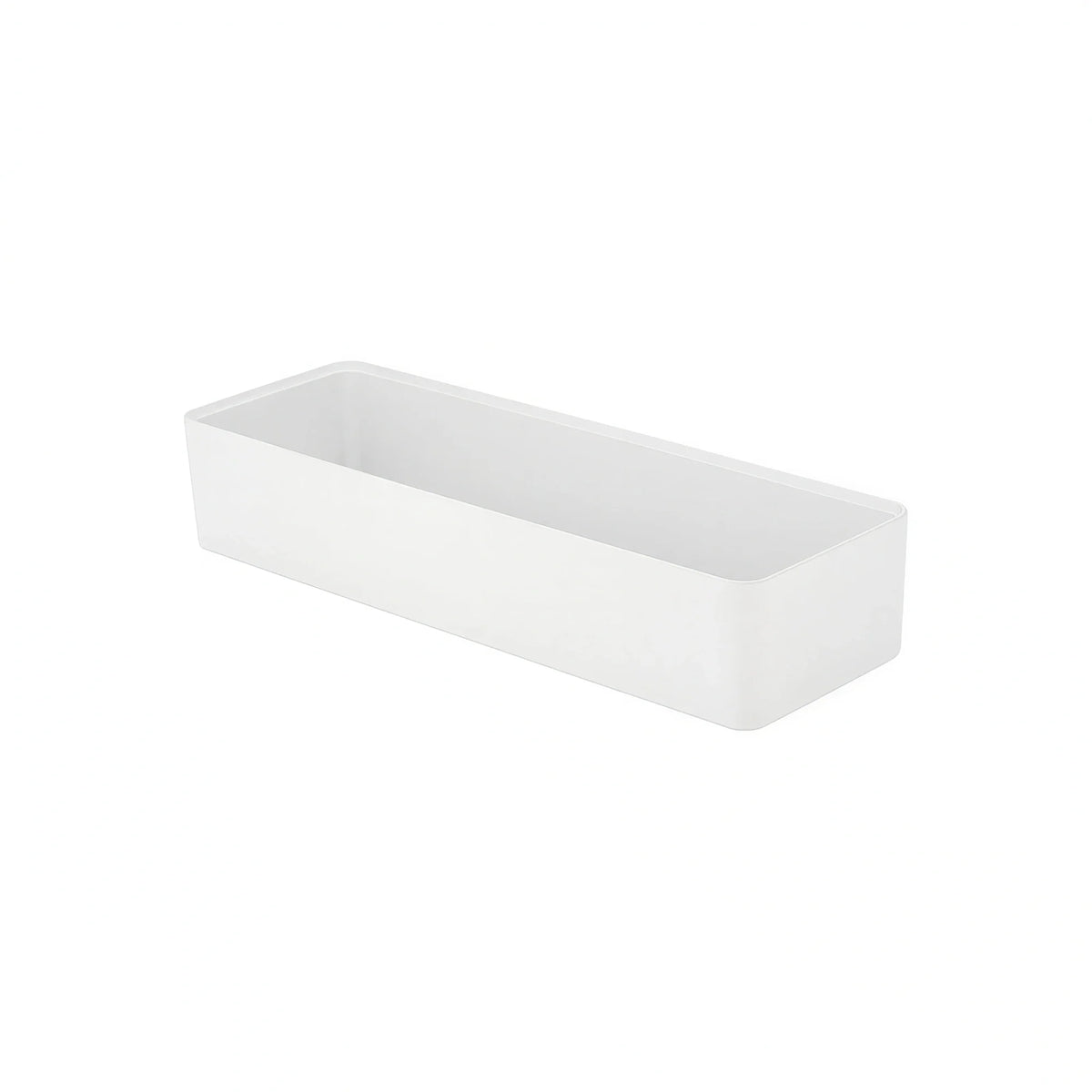 Global Tableware Collective Dalebrook, Kata DBTW4218 Rectangular Melamine Salad Bar Crock, 7 qt, White, 20-1/2" x 6-7/8" x 3-7/8"
