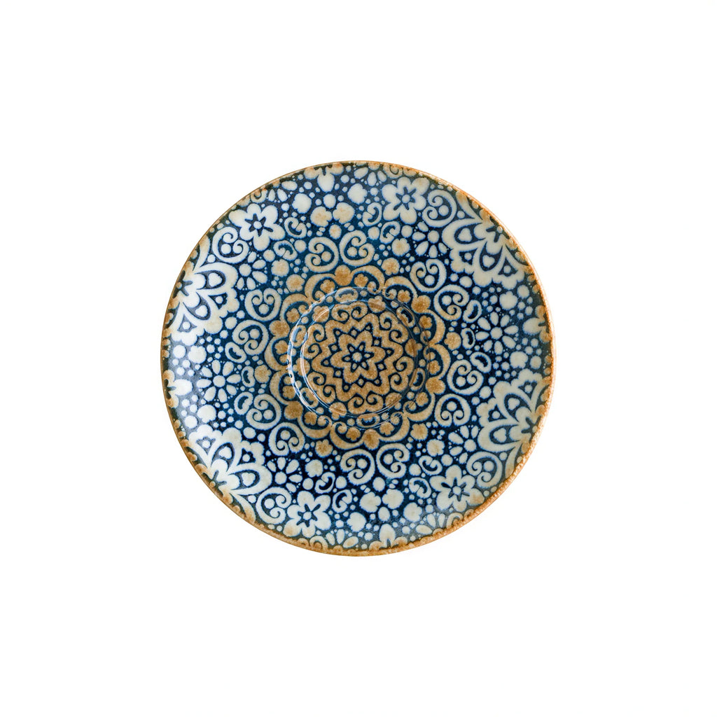 Global Tableware Collective Bonna, Gourmet BNALHGRM04CT Round Porcelain Coffee Saucer, 6.375" x 0.75"