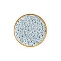 Global Tableware Collective Bonna, Gourmet BNCLFGRM17DZ Porcelain Round Flat-Edge Plate, 6-3/4" 1 Dozen