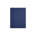 Risch CMBFF-LINEN 5.5X8.5 Linen Menu Board Binder, Hardback, Black Screwposts and Interior, 5-1/2" x 8-1/2" Case of 25