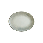 Global Tableware Collective Bonna, Moove BNSMTSWYMOV25OV Porcelain Oval Plate, Flat Edge, 9-5/8" x 7-5/8" 1 Dozen