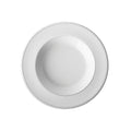 Global Tableware Collective G. Benedikt GBEXL19231 Porcelain Plate, 9-inch, Deep Rim, Round, White