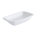 Global Tableware Collective Bonna, Moove BNMOV14DKY Porcelain Rectangular Plate, 5-1/4 x 3-3/8 x 1-1/8 in 1 Dozen