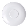 Global Tableware Collective Folio, Montego 6334P475 Round Porcelain Saucer, 5.5-inch Case of 4 Dozen