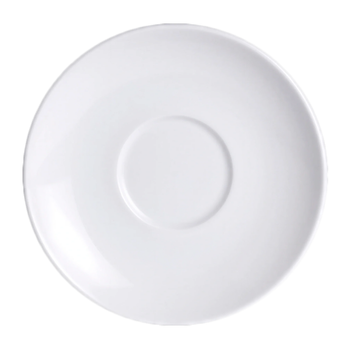 Global Tableware Collective Folio, Montego 6334P475 Round Porcelain Saucer, 5.5-inch Case of 4 Dozen