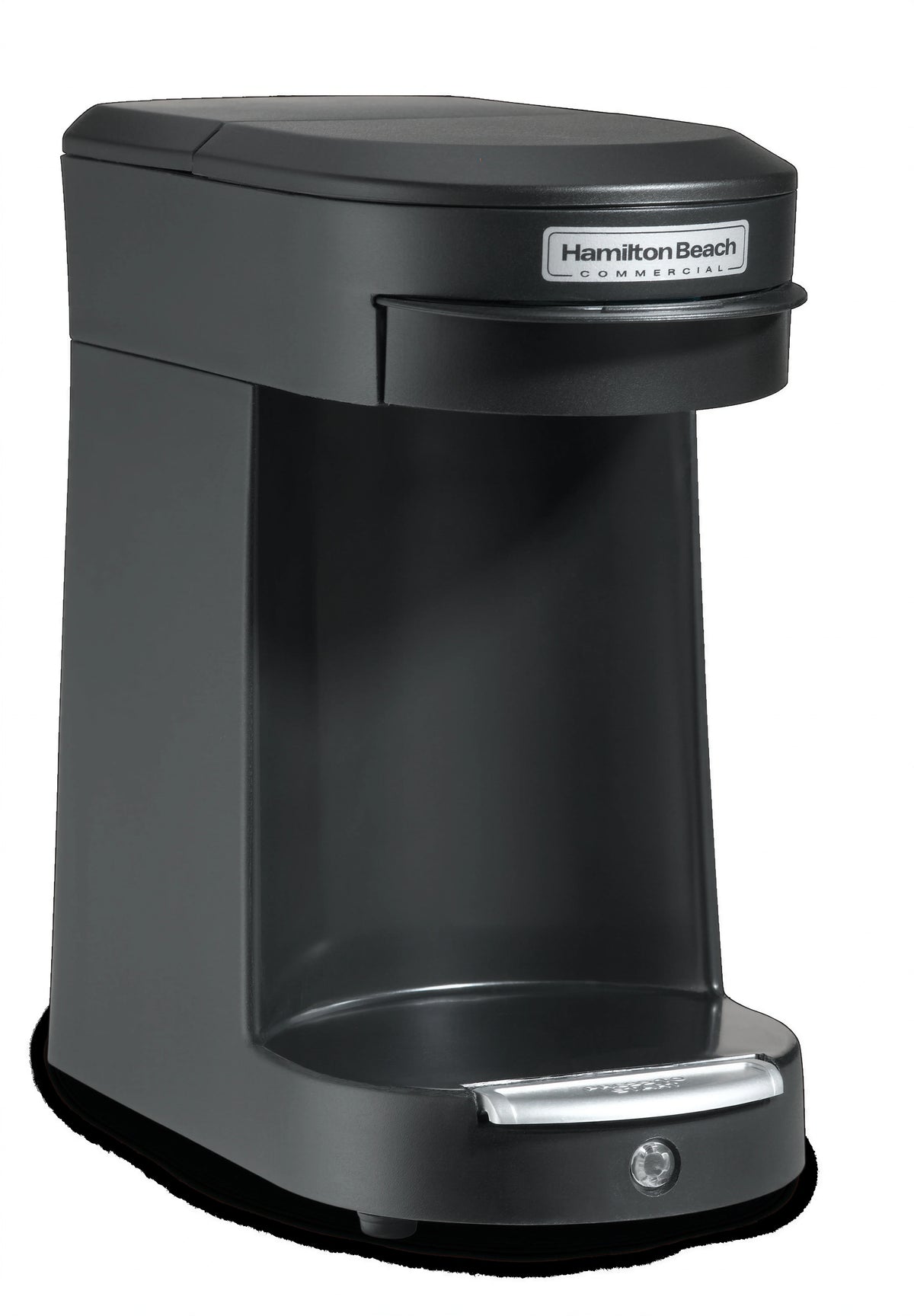Hamilton Beach Commercial HDC200B Hamilton Beach Single-Cup Pod Coffee Maker, Front-Loading, Automatic Shutoff, Fits 8–12 oz. Cups Case of 6