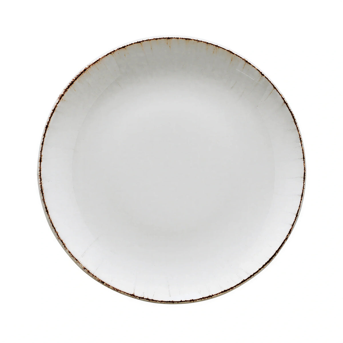 Global Tableware Collective Bonna, Bloom BNE100BLM28CK 11" Round Porcelain Deep Plate, 1.75 qt, Deep Rim