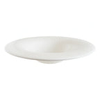 Global Tableware Collective Bonna, Albus BNSMLEABS28CK Round Porcelain Deep-Rim Plate, 11-1/8" Diameter, 2" High