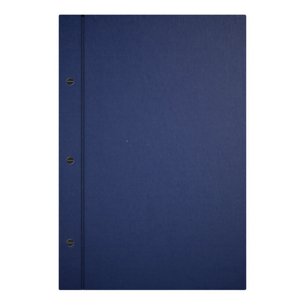 Risch CMBFF-LINEN 8.5X14 Single Linen Chicago Menu Board, Hardback Binder, 8-1/2 x 14 in Case of 25