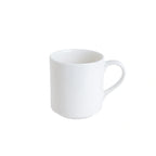 Global Tableware Collective Bonna, Banquet BNBNC300MUG Round Porcelain Coffee Cup, 3.125 x 3.75 in 1 Dozen