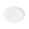 Global Tableware Collective Bonna, Moove BNMOV31OV Porcelain Oval Plate, 12.25 x 9.5 x 1.125 in