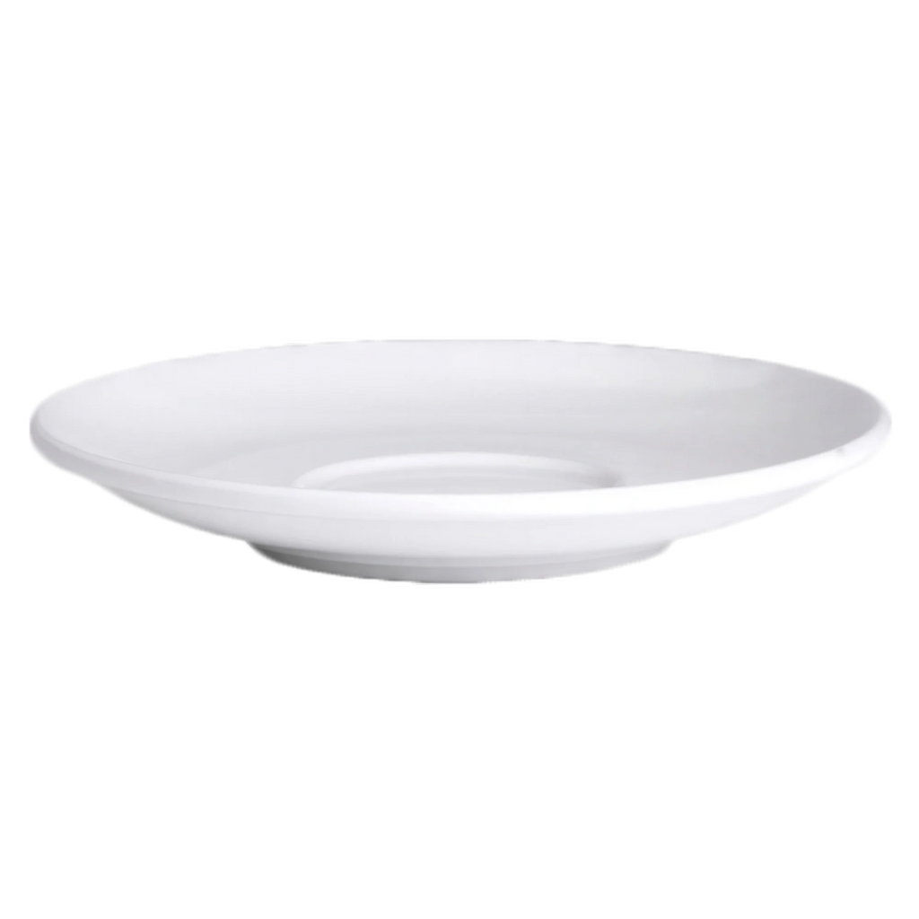Global Tableware Collective Folio, Montego 6334P475 Round Porcelain Saucer, 5.5-inch Case of 4 Dozen