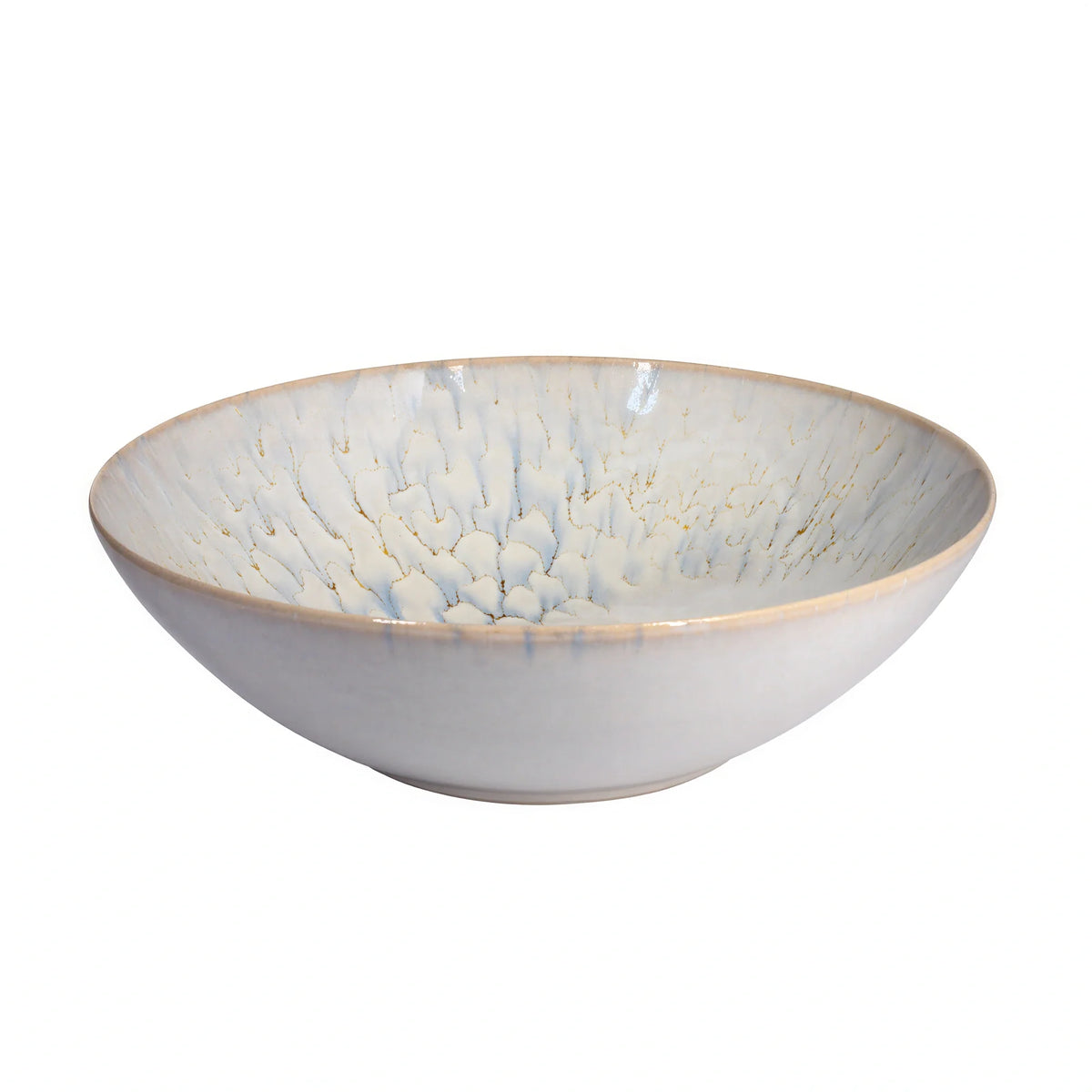 Global Tableware Collective Mesa Ceramics FF7142203219 Round Stoneware Bowl, Classico Kanji, 1.75 qt, 9.375 x 2.875 in