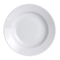Global Tableware Collective Folio, Montego 6334P469 Rimmed Round Porcelain Soup Bowl, 10.5 oz, 9.25" Case of 2 Dozen