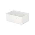 Global Tableware Collective Dalebrook, Kata DBTW4212 Rectangular Melamine Buffet Crock, 3.5 qt, White, 10-1/4 x 6-7/8 x 3-7/8 in