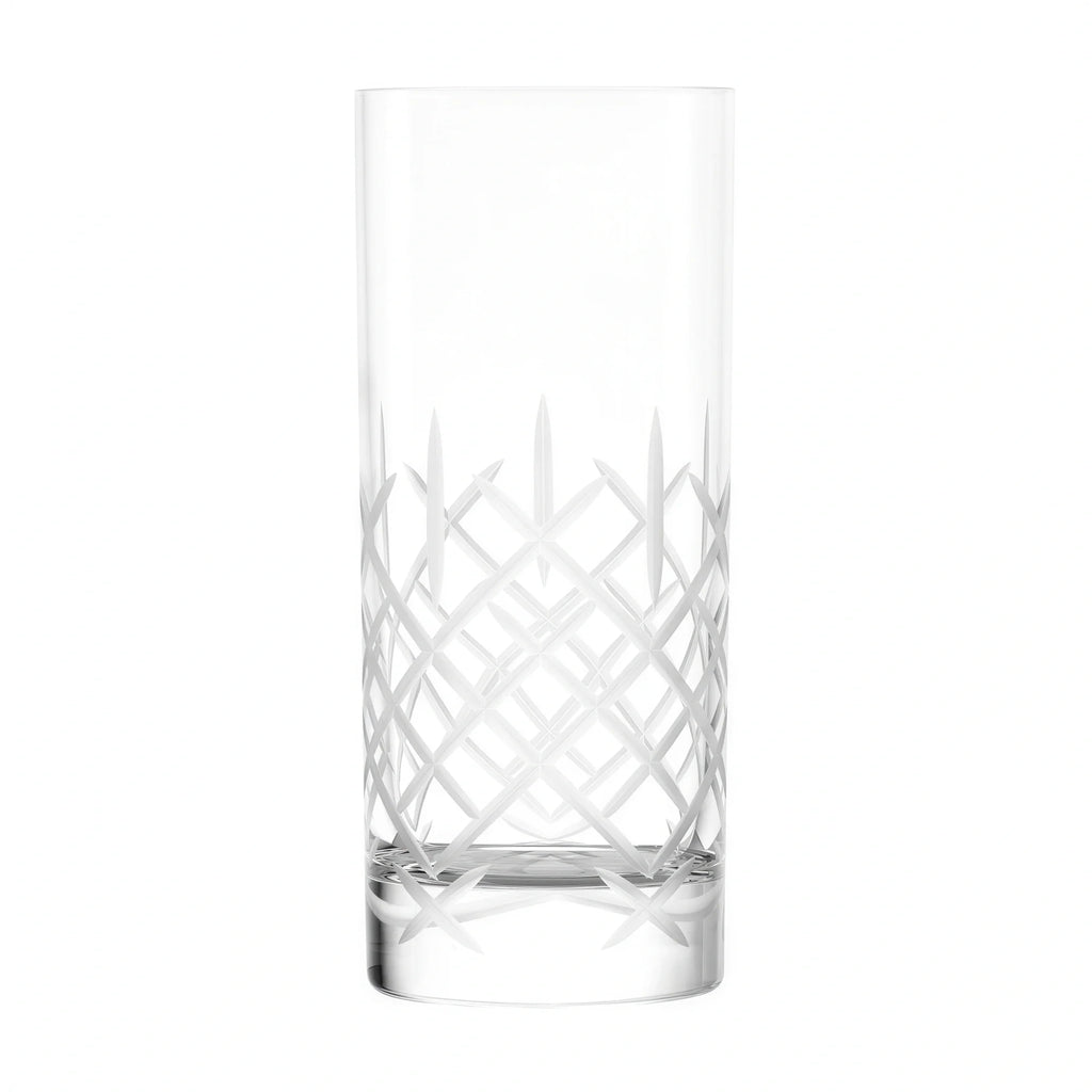 Global Tableware Collective Stolzle, Nyb Club Z3500010DS1619 Lead Crystal Tumbler Glass, 12-3/4 oz, 2-3/4" x 6" Case of 2 Dozen