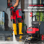 2200PSI 1.2GPM Electric Pressure Washer DW1028A